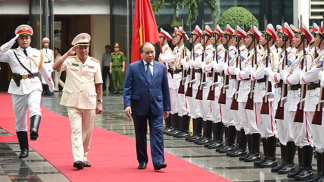 Thủ tướng Nguyễn Xuân Phúc đến dự lễ kỷ niệm