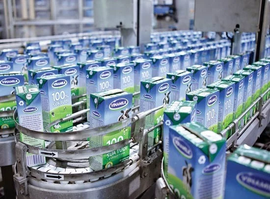 Dây chuyền sản xuất sữa tươi của Vinamilk