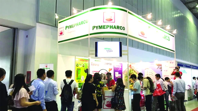 Pymepharco tích cực tham gia triển lãm y tế quốc tế lần thứ 12 năm 2017