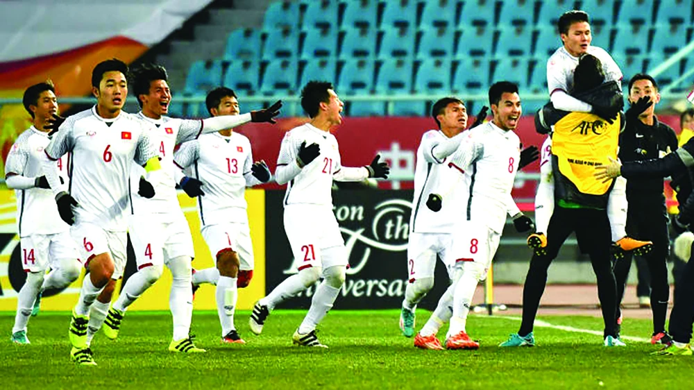 Với chiến thắng U23 Iraq và Qatar, U23 Việt Nam được Tập đoàn Xây dựng Hòa Bình thưởng 1,5 tỷ đồng