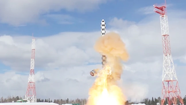 Nga phóng thành công tên lửa đạn đạo xuyên lục địa (ICBM) RS-28 Sarmat