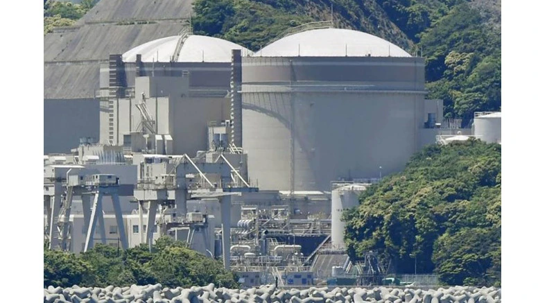 Nhà máy điện hạt nhân Oi. Ảnh: Kyodo)