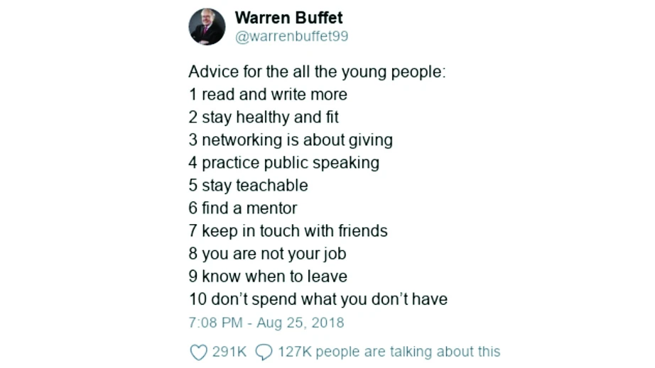 Giả tài khoản Twitter của Warren Buffett