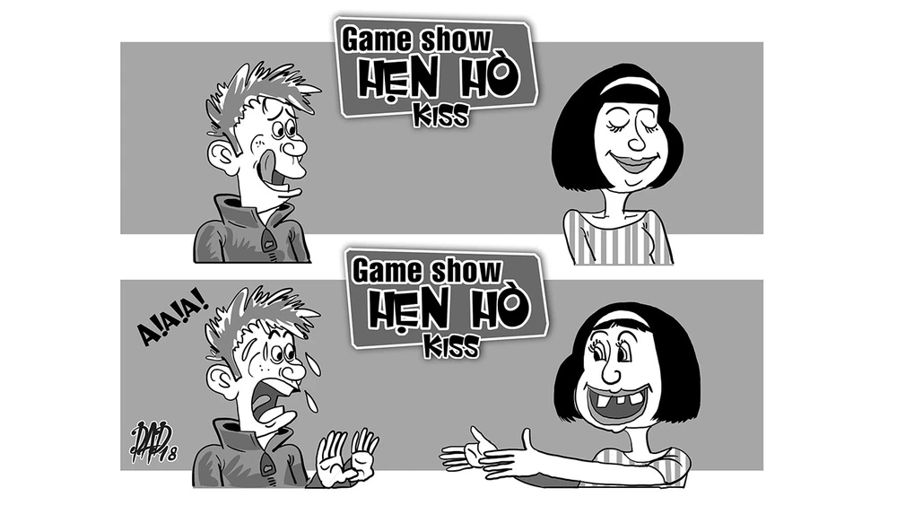 Game show Hẹn Hò kiss