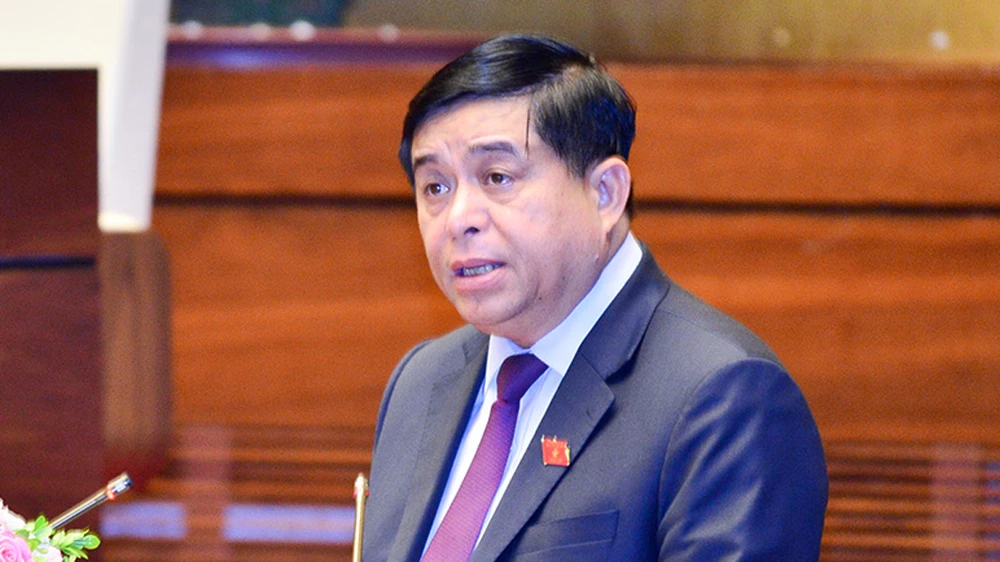 Bộ trưởng Bộ Kế hoạch và Đầu tư (KH-ĐT) Nguyễn Chí Dũng