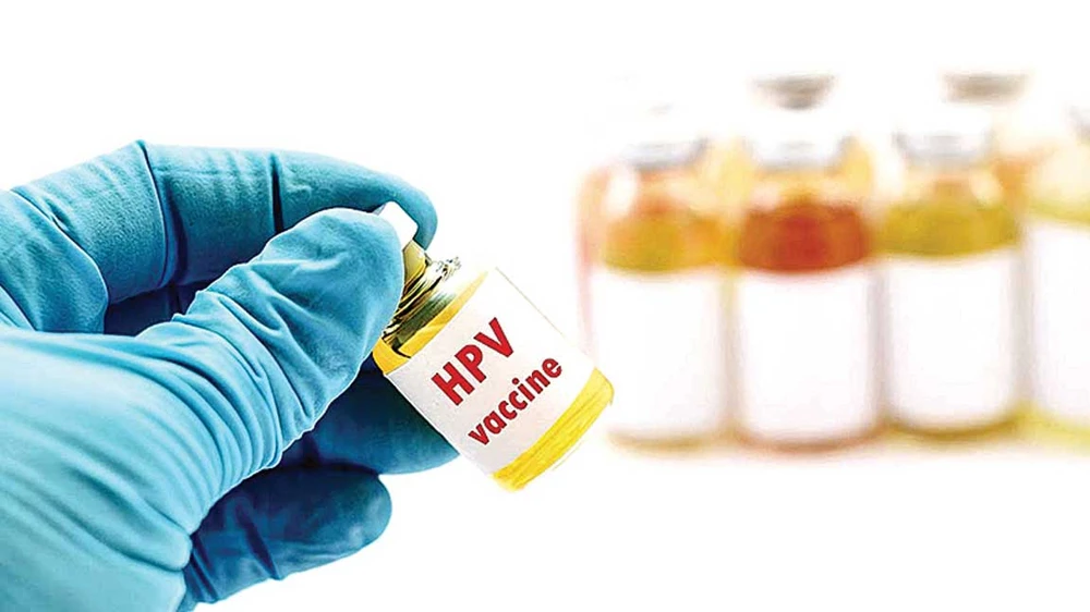 Ðẩy mạnh tiêm vaccine HPV