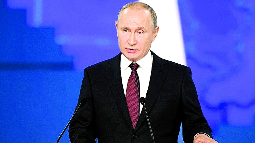 Tổng thống Putin đọc thông điệp liên bang