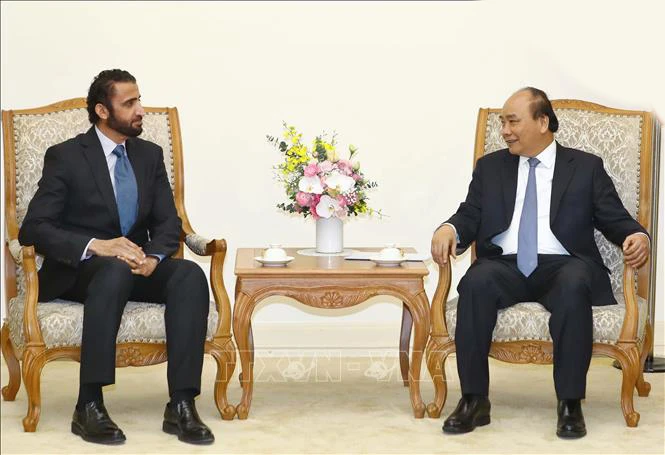 Thủ tướng Nguyễn Xuân Phúc tiếp ông Mohammed Ibrahim Al Shaibani