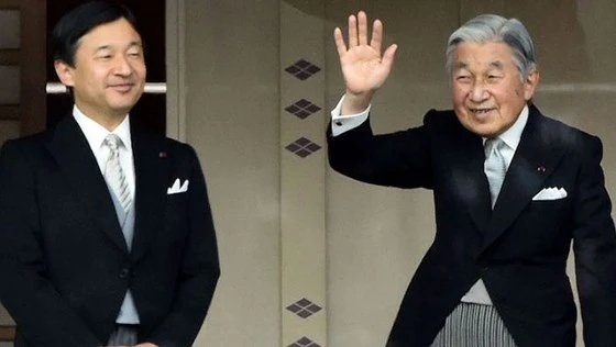 Thái tử Naruhito sẽ lên ngôi sau khi Nhật hoàng Akihito thoái vị vào ngày 30-4-2019