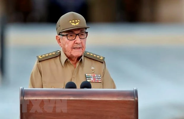 Bí thư thứ nhất Ban Chấp hành Trung ương Đảng Cộng sản Cuba Raul Castro. Ảnh: AFP/TTXVN