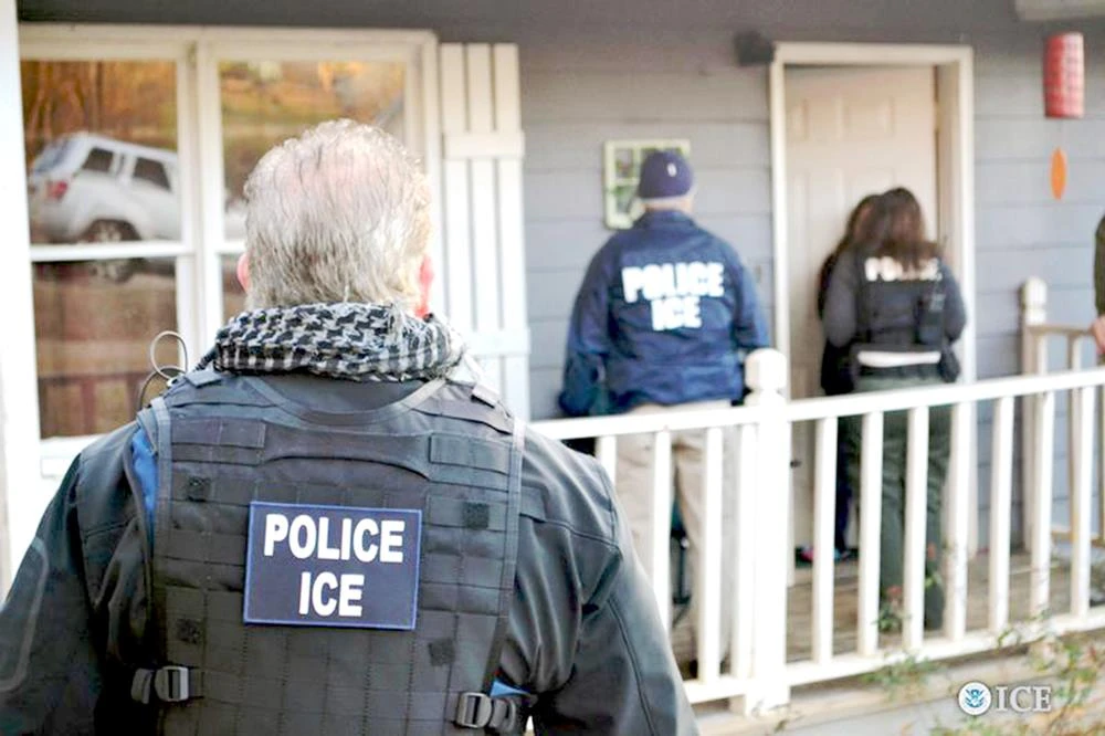 Một vụ truy quét người nhập cư trái phép ở Mỹ