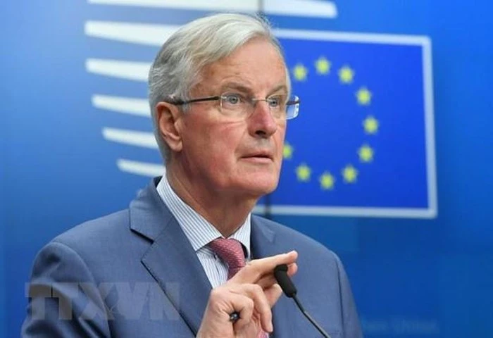Trưởng đoàn đàm phán của Liên minh châu Âu (EU) Michel Barnier. Ảnh: AFP/TTXVN
