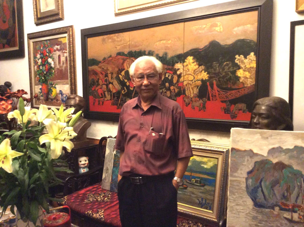 Họa sĩ Trần Khánh Chương, người cả cuộc đời gắn bó với sự trưởng thành của Hội Mỹ thuật Việt Nam