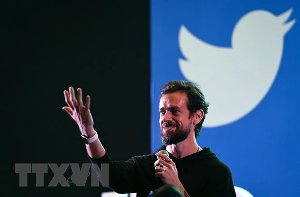 Giám đốc điều hành (CEO) của mạng xã hội Twitter, Jack Dorsey. Ảnh: AFP/TTXVN