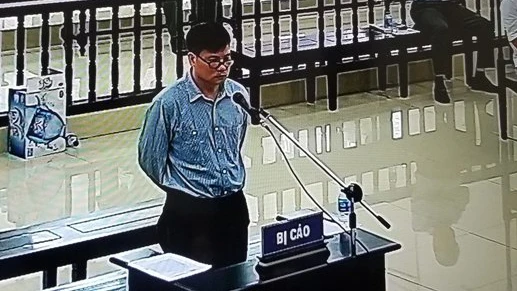 Bị cáo Trương Duy Nhất tại phiên toà phúc thẩm