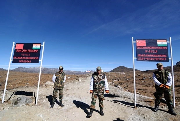 Khu vực biên giới Ấn Độ-Trung Quốc. Nguồn: AFP