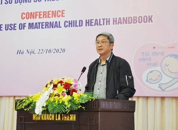 PGS.TS.Nguyễn Trường Sơn, Thứ trưởng Bộ Y tế phát biểu tại hội thảo