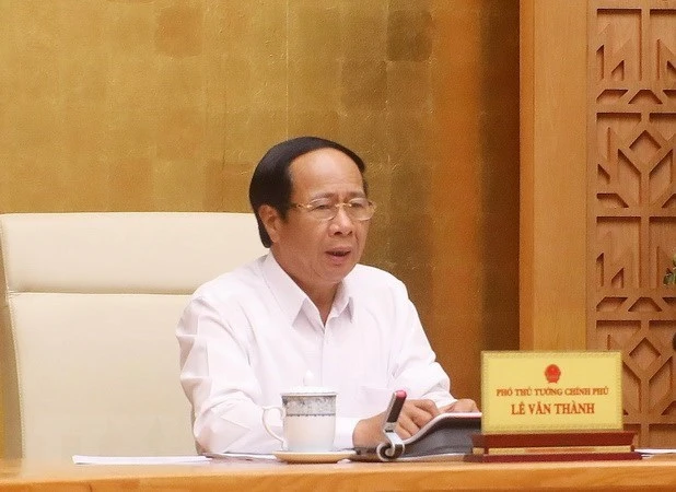 Phó Thủ tướng Lê Văn Thành. Ảnh: TTXVN