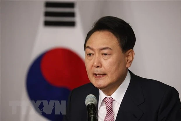 Tổng thống Hàn Quốc Yoon Suk-yeol. Ảnh: AFP/TTXVN