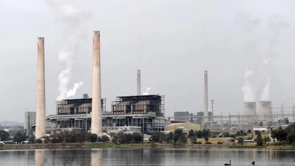 Nhà máy phát điện ở thị trấn Singleton, Australia. Ảnh: AFP