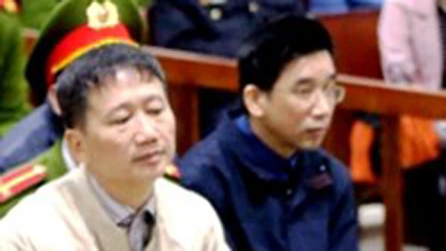 Bị cáo Trịnh Xuân Thanh tại phiên tòa xét xử ngày 10-1