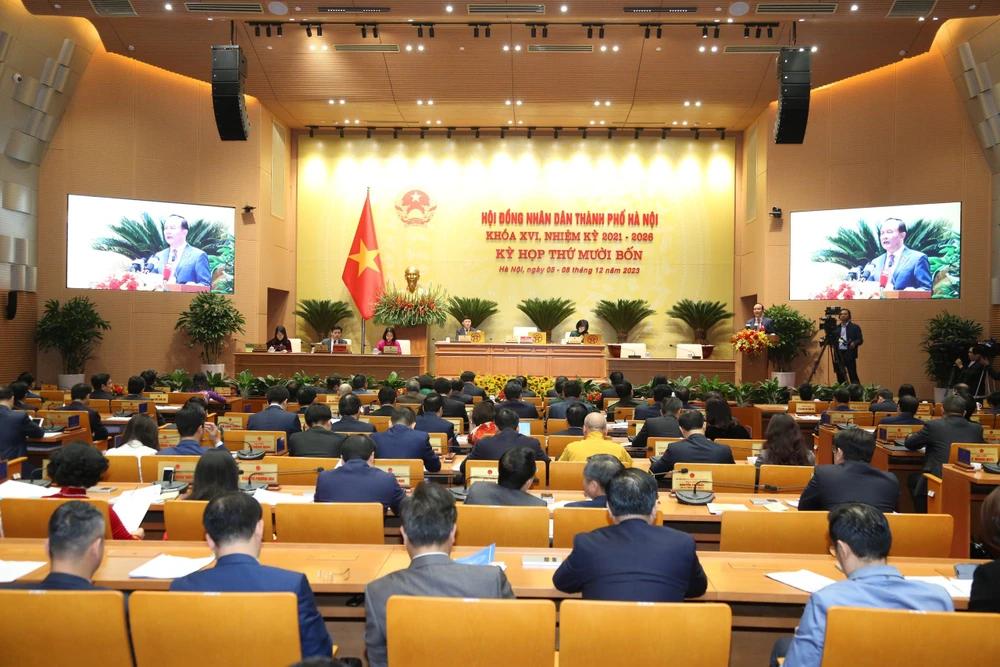 HĐND TP Hà Nội khai mạc kỳ họp cuối năm 2023: Quyết sách nhiều vấn đề quan trọng