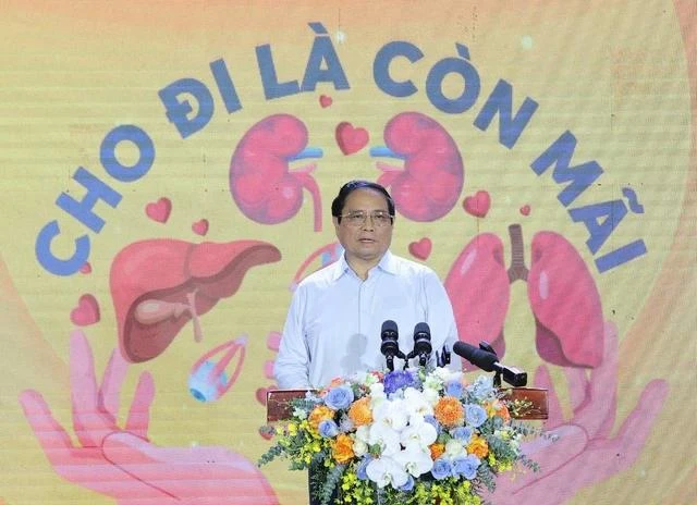 Thủ tướng Phạm Minh Chính kêu gọi người dân đăng ký hiến mô, tạng