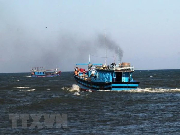 Tàu cá của ngư dân Việt Nam ra khơi đánh bắt cá. Ảnh: TTXVN