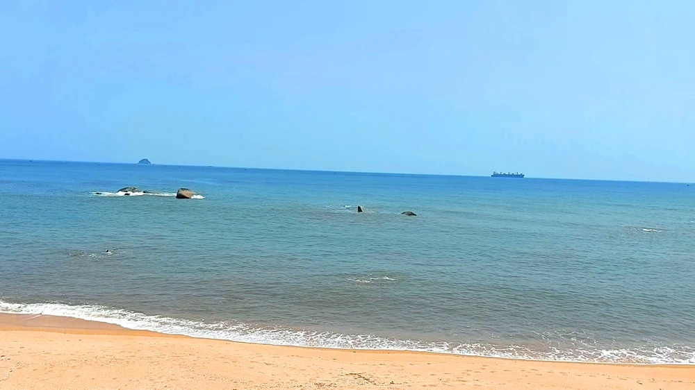 Một góc vùng biển tỉnh Hà Tĩnh