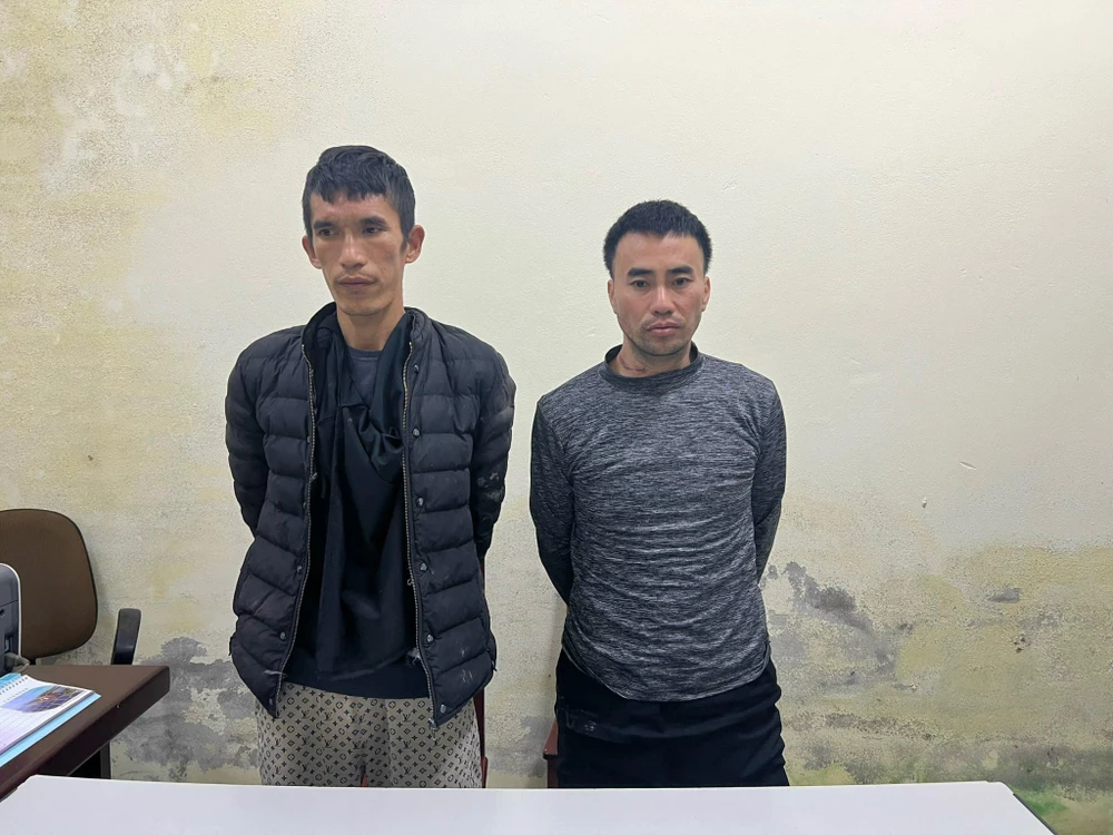 Hai phạm nhân trốn trại Phan Công Thành và Nguyễn Đắc Hoàng bị bắt giữ 
