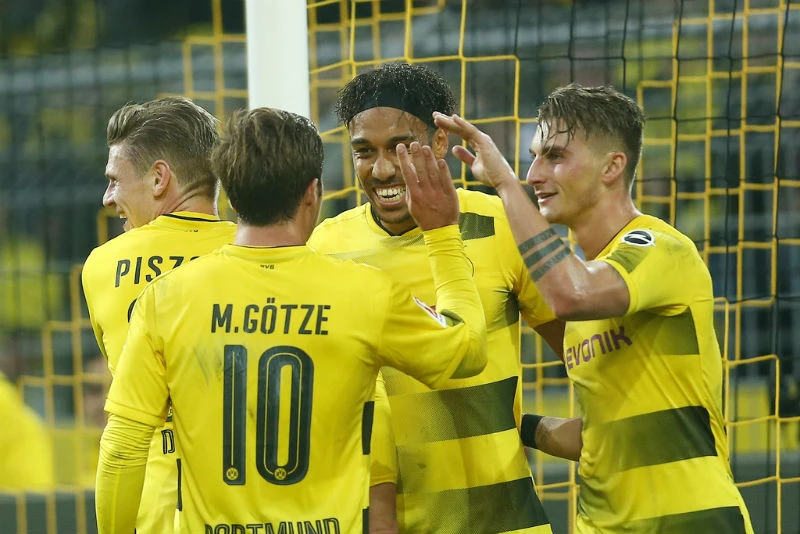 Dortmund hy vọng sẽ tiếp tục kéo dài thêm niềm vui chiến thắng tại Bundesliga. Ảnh: Getty Images