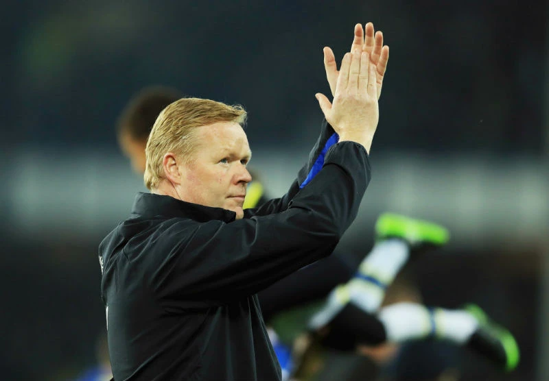 Ronald Koeman đã phải rời Everton chỉ sau 16 tháng. Ảnh: Getty Images 