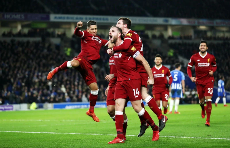 Liverpool đang có những màn quật khởi khó tin. Ảnh: Getty Images 