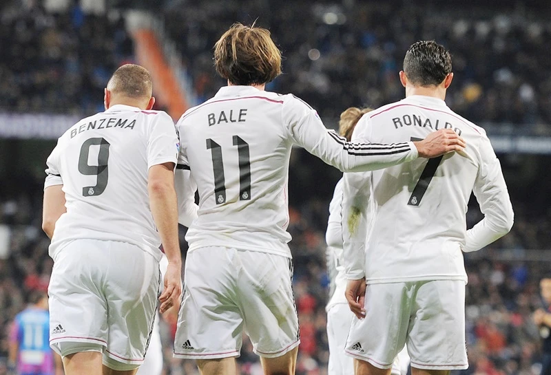 Ronaldo muốn BBC trở lại. Ảnh: Getty Images