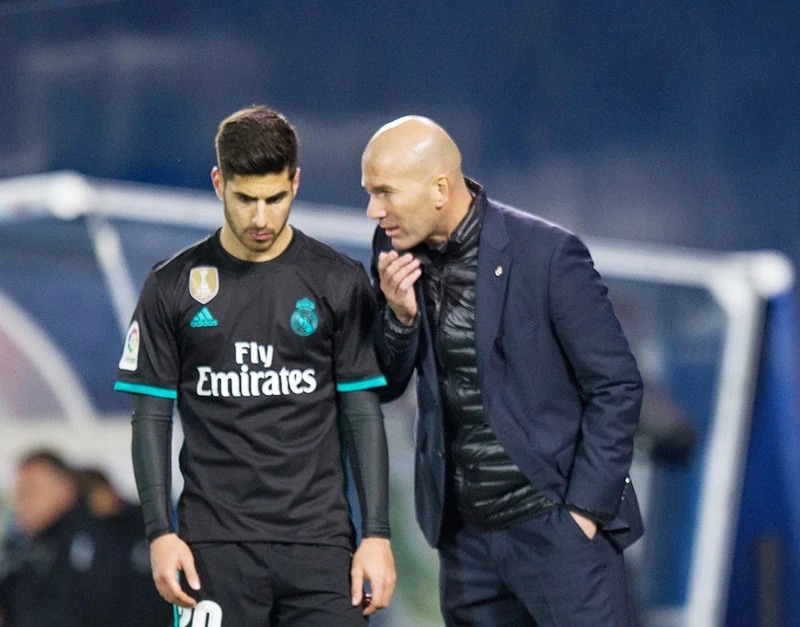 Niềm tin Zidane đặt vào Asensio đã được đền đáp trong những trận gần đây. Ảnh: Getty Images