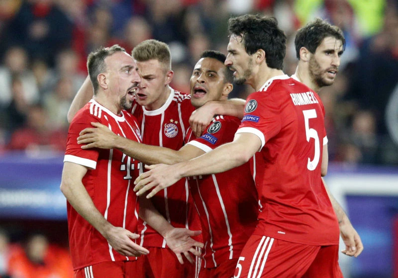 Bayern Munich dù chiến thắng, nhưng vẫn chưa chứng tỏ được vị thế. Ảnh: Getty Images 