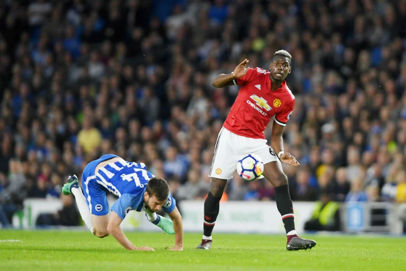 Paul Pogba đang chơi tốt hơn trong các trận gần đây. Ảnh: Getty Images 