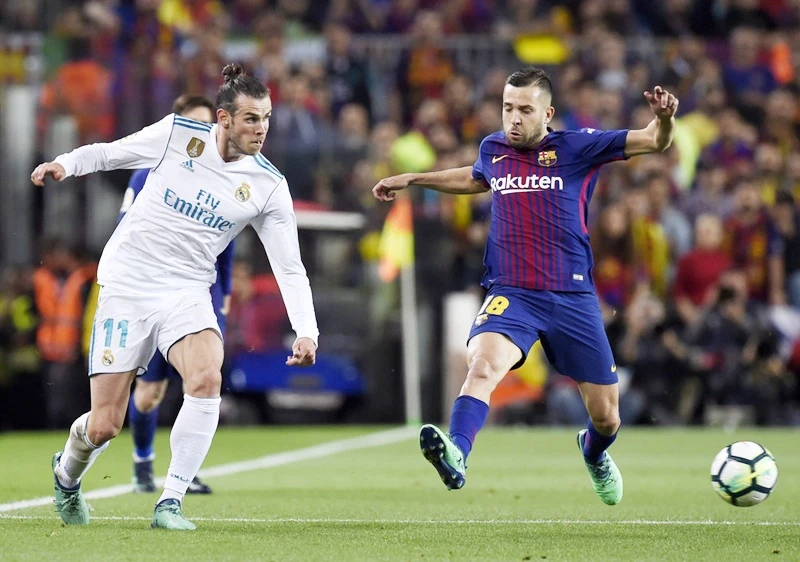 Alba luôn ngổ ngáo nhất khi đối đầu với Real. Ảnh: Getty Images