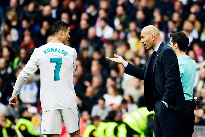 Ronaldo thất vọng cùng cực khi Zidane ra đi. Ảnh: Getty Images