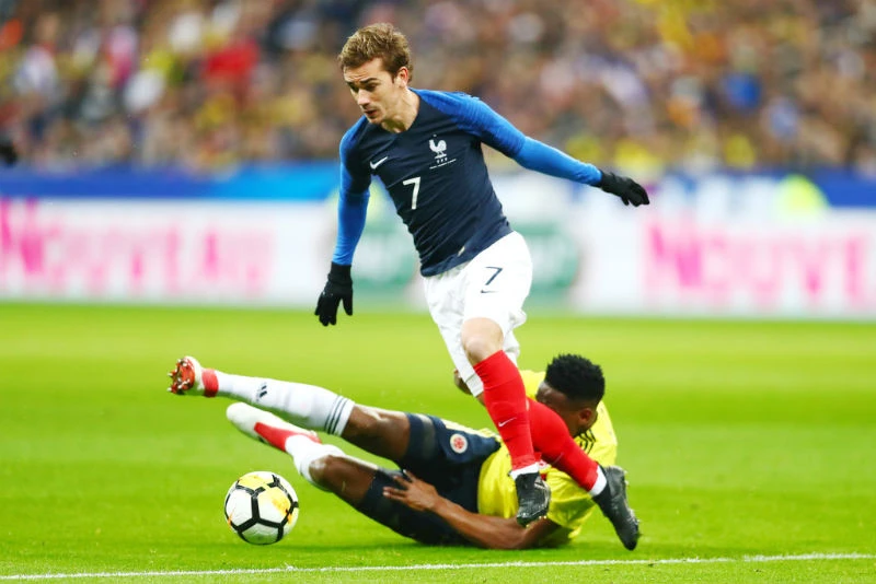 Phát huy điểm mạnh nhất của Antoine Griezmann, tuyển Pháp có nhiều cơ hội thành công. Getty Images 
