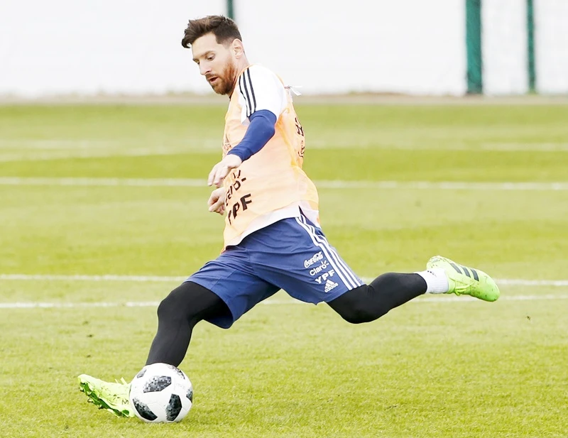 Messi và đồng đội được chăm sóc một cách chu đáo. Ảnh Getty Images