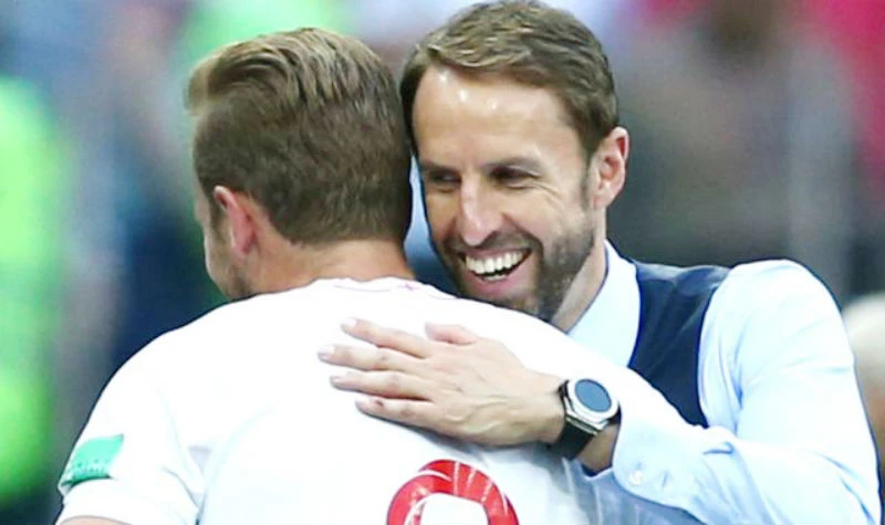Gareth Southgate hạnh phúc khi sở hữu một chân sút hàng đầu như Harry Kane. Ảnh: Getty Images