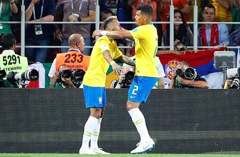 Silva không có bất đồng với Neymar như báo chí đồn đoán. Ảnh Reuters.