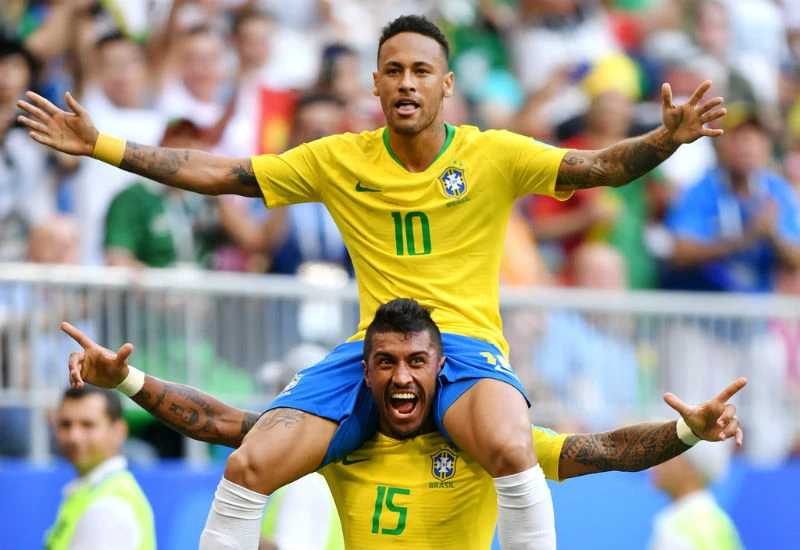 Neymar (trên) đang dần truyền những nguồn cảm hứng đầu tiên cho Brazil. Ảnh: Getty Images