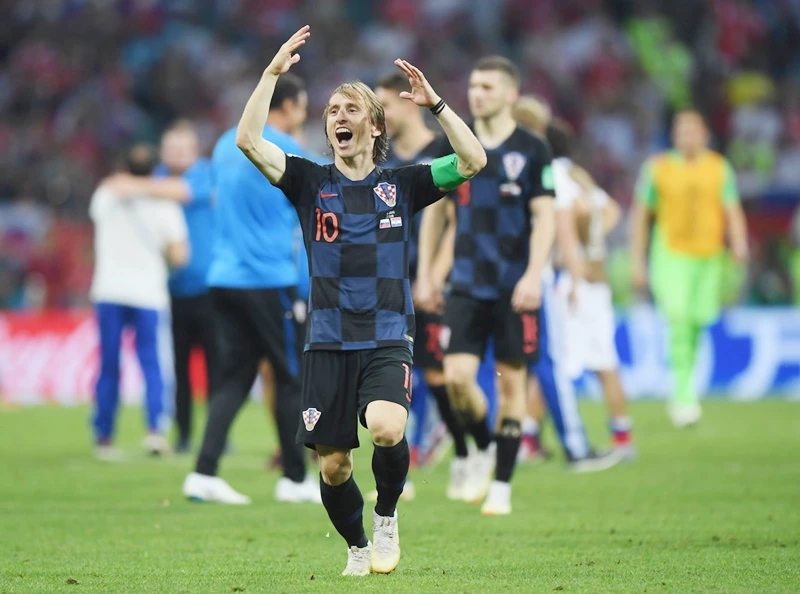 Modric gửi thư chiến đến tuyển Anh. Ảnh: Getty Images
