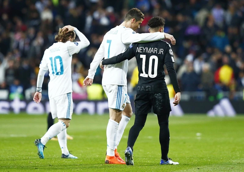 Ronaldo đi, Neymar cũng không đến được với Real. Ảnh: Getty Images