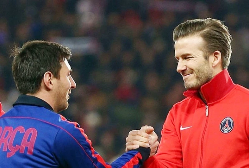Messi sẽ giúp Beckham đánh bóng tên tuổi Inter Miami. Ảnh soccerladuma.