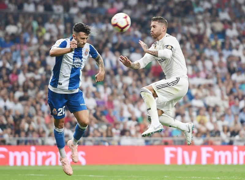 Ramos đã chơi tự do hơn rất nhiều dưới thời HLV Lopetegui. Ảnh Getty Images.