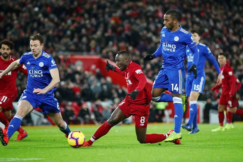 Liverpool lại trượt chân trong nỗ lực bứt phá. Ảnh: Getty Images