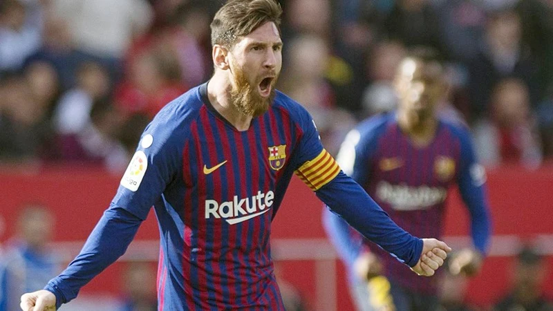 Lionel Messi đã bừng sáng để giúp Barca tiến đi mạnh mẽ trở lại. Ảnh: Getty Images 